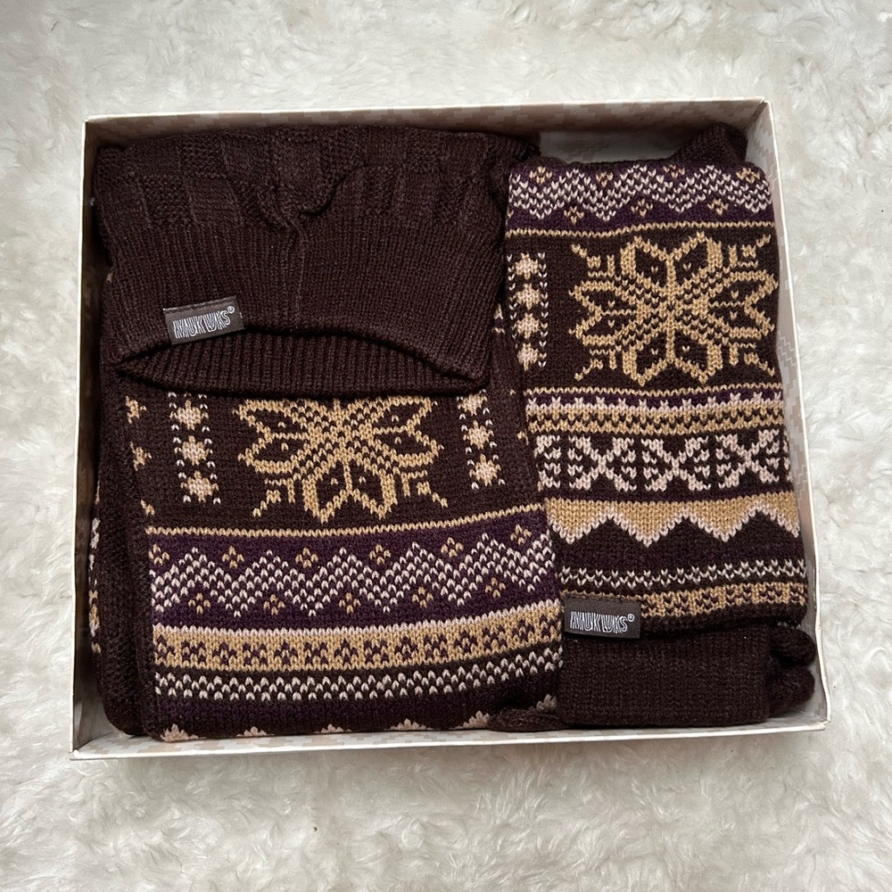 Reversible Set Touch Screen Compatible Gloves